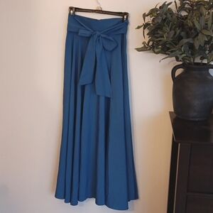 High waisted maxi skirt